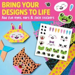 Faber-Castell Neon Origami Mini Kit | Creativity For Kids(Neon Origami Mini Kit Creativity For Kids) -Curious Bear Toys Store 55f9c96e30c536a8b0924e2b4d8d968eaa0da17a4e0b57278e12c7d4afe75b22