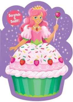 Strawberry Princess Cupcake Scratch & Sniff Card(Strawberry Princess Cupcake Scratch Sniff Card)