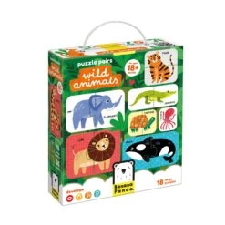 Puzzle Pairs Wild Animals | Banana Panda(Puzzle Pairs Wild Animals Banana Panda)