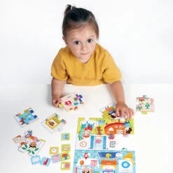 Puzzle + Home | Banana Panda(Puzzle Home 2 3 Banana Panda) -Curious Bear Toys Store 5902983493501 LS1