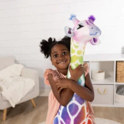 Rainbow Plush Giraffe | Melissa & Doug - LOCAL PICK UP ONLY(Rainbow Plush Giraffe Melissa Doug Local Pick Up Only Copy) -Curious Bear Toys Store 5d77184881cce8606ed5f83ad90a576821641de2