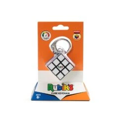 SPIN MASTER Rubik's Keychain 3x3(Rubiks Keychain 3x3 Cdu) -Curious Bear Toys Store 6064000 2
