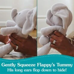 SPIN MASTER Peek-a-Boo Flappy The Elephant, 7" | GUND(Peek A Boo Flappy The Elephant 7 Gund) -Curious Bear Toys Store 6071301 3