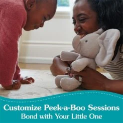 SPIN MASTER Peek-a-Boo Flappy The Elephant, 7" | GUND(Peek A Boo Flappy The Elephant 7 Gund) -Curious Bear Toys Store 6071301 4