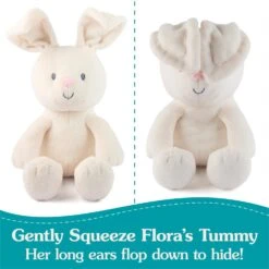 SPIN MASTER Peek-a-Boo Flora The Bunny, 7" | GUND(Peek A Boo Flora The Bunny 7 Gund) -Curious Bear Toys Store 6071302 3