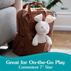 SPIN MASTER Peek-a-Boo Flora The Bunny, 7" | GUND(Peek A Boo Flora The Bunny 7 Gund) -Curious Bear Toys Store 6071302 6