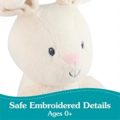 SPIN MASTER Peek-a-Boo Flora The Bunny, 7" | GUND(Peek A Boo Flora The Bunny 7 Gund) -Curious Bear Toys Store 6071302 7