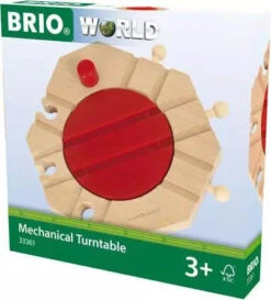 Ravensburger World Train Tracks Mechanical Turntable | BRIO(Brio World Train Tracks Mechanical Turntable Brio)
