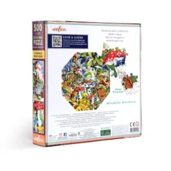 Poisonous Mushrooms 500 Piece Octagon Puzzle | EeBoo(Poisonous Mushrooms 500 Piece Octagon Puzzle Eeboo) -Curious Bear Toys Store 6509043eb1b8372b699f8c3fafb8c03e6fd3a40aeadd271a4accf17543a7bd14