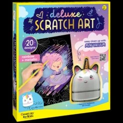 Faber-Castell Deluxe Scratch Art | Creativity For Kids(Deluxe Scratch Art Creativity For Kids)