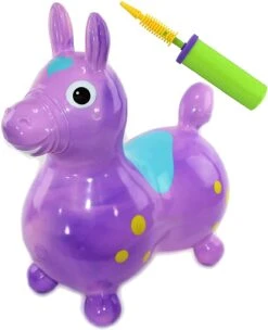 Rody Horse - Purple/Teal Swirl(Rody Horse Purple Teal Swirl)