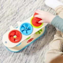 Match & Push Spinning Tops | Melissa & Doug(Match Push Spinning Tops Melissa Doug) -Curious Bear Toys Store 717FUi7vfXL. AC SX679