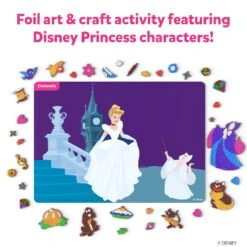 Foil Fun: Disney Princesses | Skillmatics(Foil Fun Disney Princesses Skillmatics) -Curious Bear Toys Store 71ejuQxZO2L. SL1500