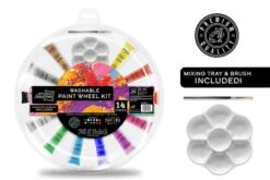 14 Pc Washable Paint Wheel Kit | Anker Play(14 Pc Washable Paint Wheel Kit Anker Play)