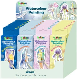 Dam Paint By Water Bookmarks | Avenir(Paint By Water Avenir)