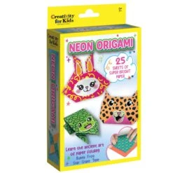 Faber-Castell Neon Origami Mini Kit | Creativity For Kids(Neon Origami Mini Kit Creativity For Kids)