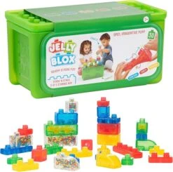 Jelly Blox- Stash & Stack Storage Case | Goliath Games - LOCAL PICK UP ONLY(Jelly Blox Stash Stack Storage Case Goliath Games)