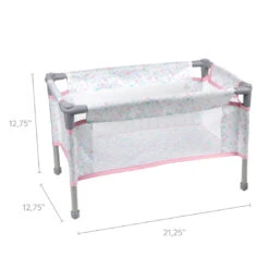 Berenguer Boutique Travel Foldable Crib/Play Pen - Pink | JC Toys(Berenguer Boutique Travel Foldable Crib Play Pen Pink Jc Toys) 21 Berenguer Boutique Travel Foldable Crib/Play Pen - Pink | JC Toys(Berenguer Boutique Travel Foldable Crib Play Pen Pink Jc Toys) -Curious Bear Toys Store 81603Pink PT01 cuna munecas plegable medidas inch