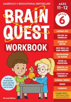 Brain Quest Workbook: 6th Grade Revised Edition(Brain Quest Workbook 6th Grade Revised Edition)