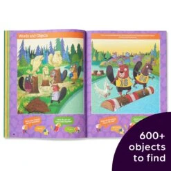 Penguin Random House Wild Animals Puzzles Deluxe | Highlights(Wild Animals Puzzles Deluxe Highlights) -Curious Bear Toys Store 81S SIPPiSL