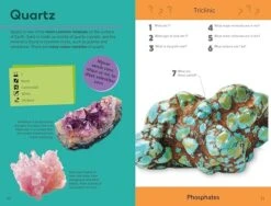 Penguin Random House Quiz Yourself Clever! Rocks And Minerals(Quiz Yourself Clever Rocks And Minerals) -Curious Bear Toys Store 81VUhh5Y8uL. SX679