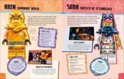 Penguin Random House LEGO Ninjago Dragons Rising Character Guide(Lego Ninjago Dragons Rising Character Guide) -Curious Bear Toys Store 81WczmAv7IL. SX679