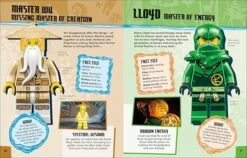 Penguin Random House LEGO Ninjago Dragons Rising Character Guide(Lego Ninjago Dragons Rising Character Guide) -Curious Bear Toys Store 81kmKaP54IL. SX679