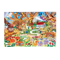 Fairy Cottage 20 Piece Rectangle Puzzle | EeBoo(Fairy Cottage 20 Piece Rectangle Puzzle Eeboo) -Curious Bear Toys Store 85c4aff812b257ab8bbf9ce58ebcff6507021fca8c116e11e92e4b3fee04a3b9