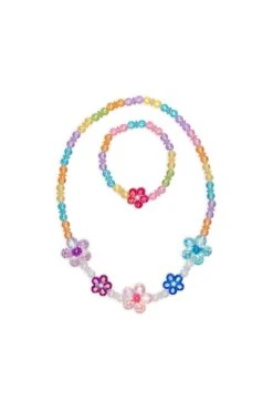 Blooming Beads Necklace & Bracelet Set | Great Pretenders(Blooming Beads Necklace Bracelet Set)