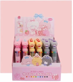 Cats 10 Color Retractable Ball Pen(Cats Retractable Ball Pen) -Curious Bear Toys Store 86285363007e185dedefefd16ccfad9a02e3b7134f91e9e4d3977479e80d7d2c
