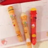 Fast Food 10 Color Retractable Ball Pen(Fast Food Retractable Ball Pen)