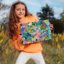 Tree Of Wildlife 100 Piece Rectangle Puzzle | EeBoo(Tree Of Wildlife 100 Piece Rectangle Puzzle Eeboo) -Curious Bear Toys Store 92876992b41feb3e74df2292583e14578ec361e2a491389a59728255bce5e4bd