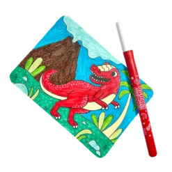 Undercover Art Hidden Pattern Coloring Activity-Dino Tales | OOLY(Undercover Art Hidden Pattern Coloring Activity Dino Tales Ooly) -Curious Bear Toys Store 941c08fd8562c19abb1fdaa9029638bf0f6b31dccaa7e6c5a56d4d1b5c647010