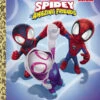 Penguin Random House The Power Of Three: Marvel Spidey And His Amazing Friends | Little Golden Book(The Power Of Three Marvel Spidey And His Amazing Friends Little Golden Book)