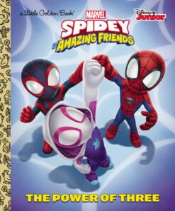 Penguin Random House The Power Of Three: Marvel Spidey And His Amazing Friends | Little Golden Book(The Power Of Three Marvel Spidey And His Amazing Friends Little Golden Book)