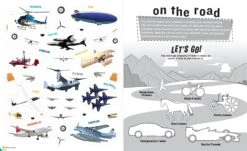 Peel + Discover: Cars! Trucks! Trains! And More(Peel Discover Cars Trucks Trains And More) -Curious Bear Toys Store 9781523508761.in02