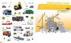 Peel + Discover: Cars! Trucks! Trains! And More(Peel Discover Cars Trucks Trains And More) -Curious Bear Toys Store 9781523508761.in04