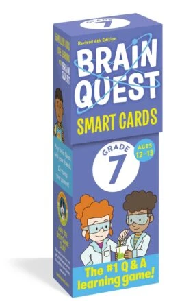 Brain Quest 7th Grade Smart Cards Revised 4th Edition(Brain Quest 7th Grade Smart Cards Revised 4th Edition)