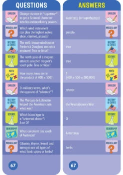 Brain Quest 7th Grade Smart Cards Revised 4th Edition(Brain Quest 7th Grade Smart Cards Revised 4th Edition) -Curious Bear Toys Store 9781523523931 in02