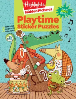 Penguin Random House Playtime Sticker Puzzles | Highlights(Playtime Sticker Puzzles)