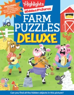 Penguin Random House Farm Puzzles Deluxe | Highlights(Farm Puzzles Deluxe Highlights)