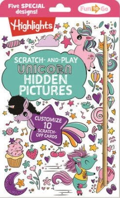 Penguin Random House Scratch-And-Play Unicorn Hidden Pictures | Highlights(Scratch And Play Unicorn Hidden Pictures Highlights)