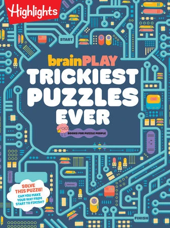 Penguin Random House BrainPLAY Trickiest Puzzles Ever | Highlights(Brainplay Trickiest Puzzles Ever Highlights) 1 Penguin Random House BrainPLAY Trickiest Puzzles Ever | Highlights(Brainplay Trickiest Puzzles Ever Highlights)