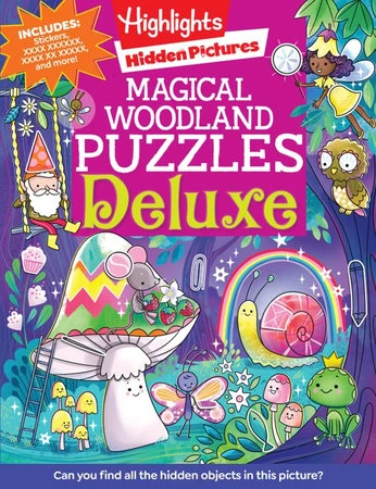 Penguin Random House Magical Woodland Puzzles Deluxe | Highlights(Magical Woodland Puzzle Highlights) 1 Penguin Random House Magical Woodland Puzzles Deluxe | Highlights(Magical Woodland Puzzle Highlights)