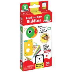 Peek-a-Boo Riddles | Banana Panda(Peek A Boo Riddles Banana Panda) -Curious Bear Toys Store 9788365773418 BOX