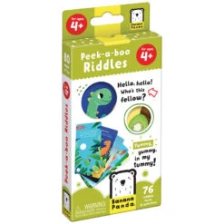 Peek-a-Boo Riddles | Banana Panda(Peek A Boo Riddles Banana Panda) -Curious Bear Toys Store 9788365773425 BOX