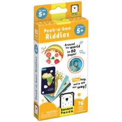 Peek-a-Boo Riddles | Banana Panda(Peek A Boo Riddles Banana Panda) -Curious Bear Toys Store 9788365773432 BOX