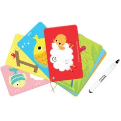 Let's Write And Wipe Animals | Banana Panda(Lets Write And Wipe Animals Banana Panda) -Curious Bear Toys Store 9788365773678 AV1 1 768x768 1