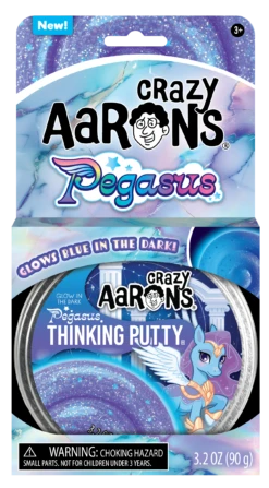 Thinking Putty Tin - Pegasus 4" | Crazy Aarons(Thinking Putty Tin Pegasus 4 Crazy Aarons)