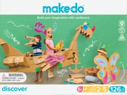 DISCOVER - Cardboard Construction Kit | Makedo(Discover Cardboard Construction Kit Makedo)